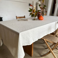Soft Woven Italien Linen Hemp Tablecloth
