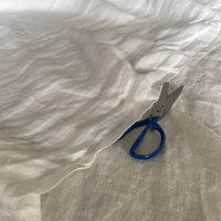 Double Width Italien Woven Linen + Hemp - Soft White