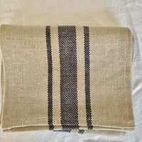 Archive | Montblanc Black Stripe Linen Table Runner |145cm x 29cm