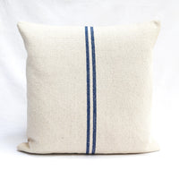 Archive | Blue Stripe Grainsack Cushion Cover - 45cm