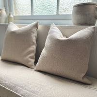 Rustic Woven Jute Grainsack Cushion