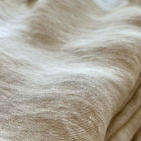 'No Waste' Double Width Italien Woven Linen & Hemp -'Natural'