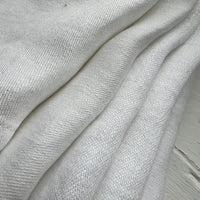 Italien Woven Linen Hemp Napkins - Soft White