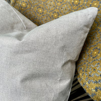 Italian Sustainable Water Repellent Linen Outdoor Cushion