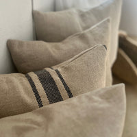 Archive | Montblanc Black Stripe Linen Oblong Cushion 50 x 35cm (Copy)