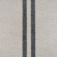 'Recover' Recycled French Stripe Grainsack Oblong Cushion