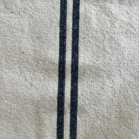 Rustic Blue Stripe Grainsack Fabric