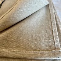 'No Waste' Rustic French Grey Stripe Grainsack Tablecloth