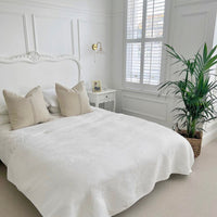 Rustic Natural Stripe Grainsack Cushion Cover
