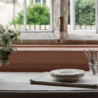 Rustic French Natural Stripe Grainsack Placemat