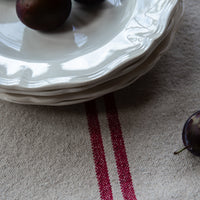 Rustic French Red Stripe Grainsack Placemat