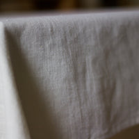 Soft White French Wide Width Linen Sample