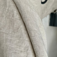 Double Width Italien Woven Linen & Hemp - 'Natural'