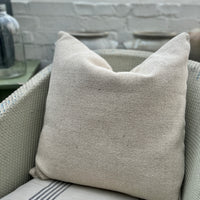 Rustic Woven Jute Grainsack Cushion