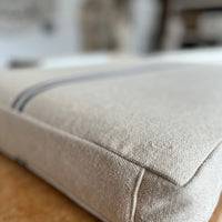 Bespoke Handmade Bordered Seat Cushion