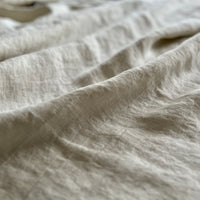 Double Width Italien Woven Linen & Hemp Sample - 'Natural'