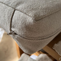 Bespoke Handmade Bordered Seat Cushion