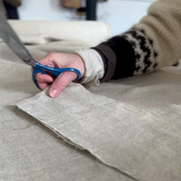 Rustic Spanish Country Linen - Oatmeal