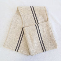 Rustic Grey Stripe Grainsack Ovengloves