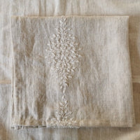 French Embroidered Linen Napkin