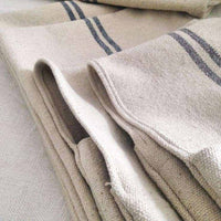 Rustic Grey Stripe Grainsack Ovengloves