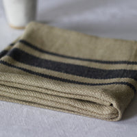 Montblanc' Rustic Navy Stripe Linen Ovengloves