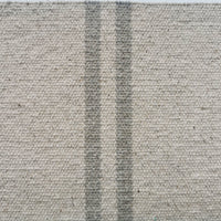Rustic Natural Stripe Grainsack Bench Cushion