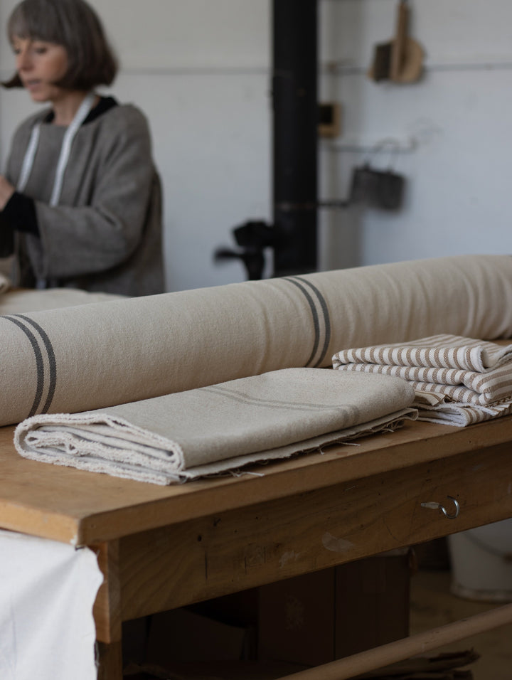 Linen and Grainsack Fabric