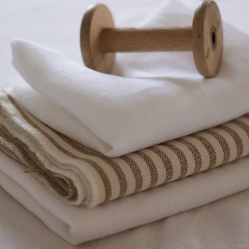 The Café Curtain Edit – Linen & Ticking Stripe