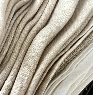 Italien Woven Linen Hemp Napkins - Soft Natural