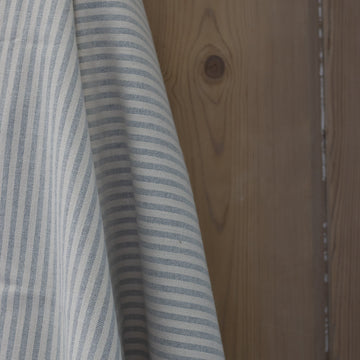 NEW 'Mariola' Recycled Striped Cotton - 'Sky Blue'