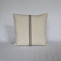 Archive |‘Recover' Recycled Stripe Grainsack Cushion 45cm