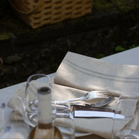 Archive | Rustic French Natural Stripe Grainsack Placemat