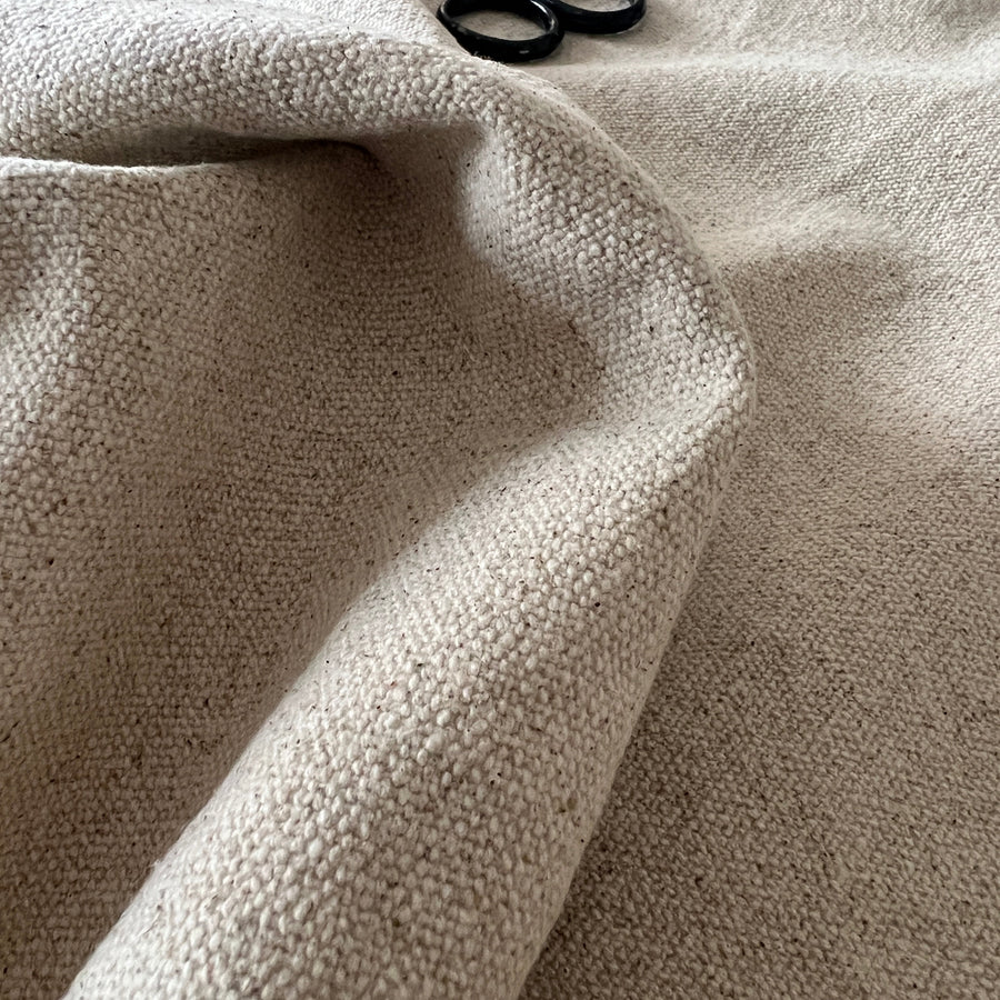 Rustic Ecru Grainsack Fabric