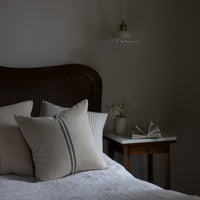  Archive | Grey Stripe Grainsack Cushion Cover - 45cm