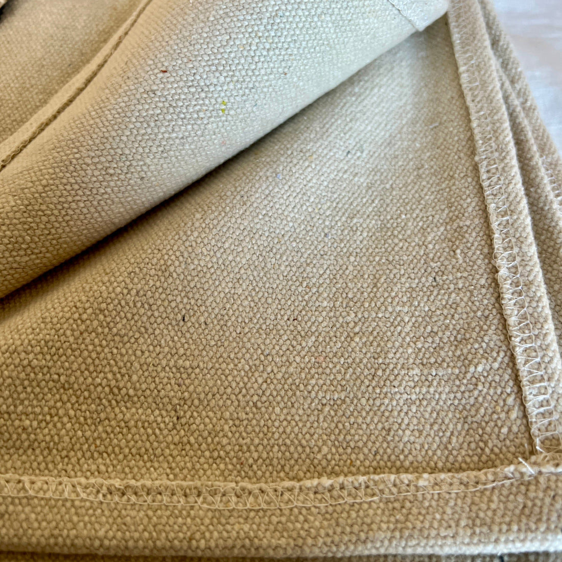 Archive | Rustic Grey Stripe Grainsack Table Cloth | 280cm x 140cm