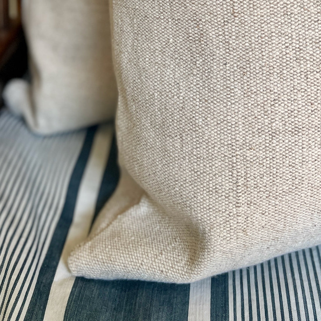 Archive | Rustic Natural Jute Cushion 60 x 40cm