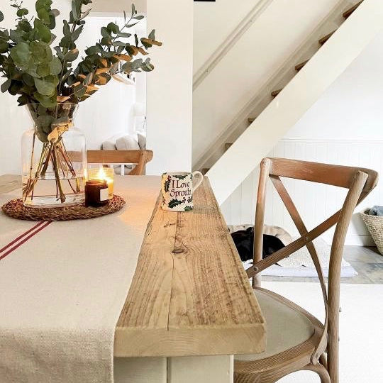 Archive | Rustic Red Stripe Grainsack Table Runner | 280 x 28cm