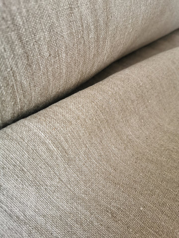 Wide Width-Soft Natural French Slubby Linen Sample