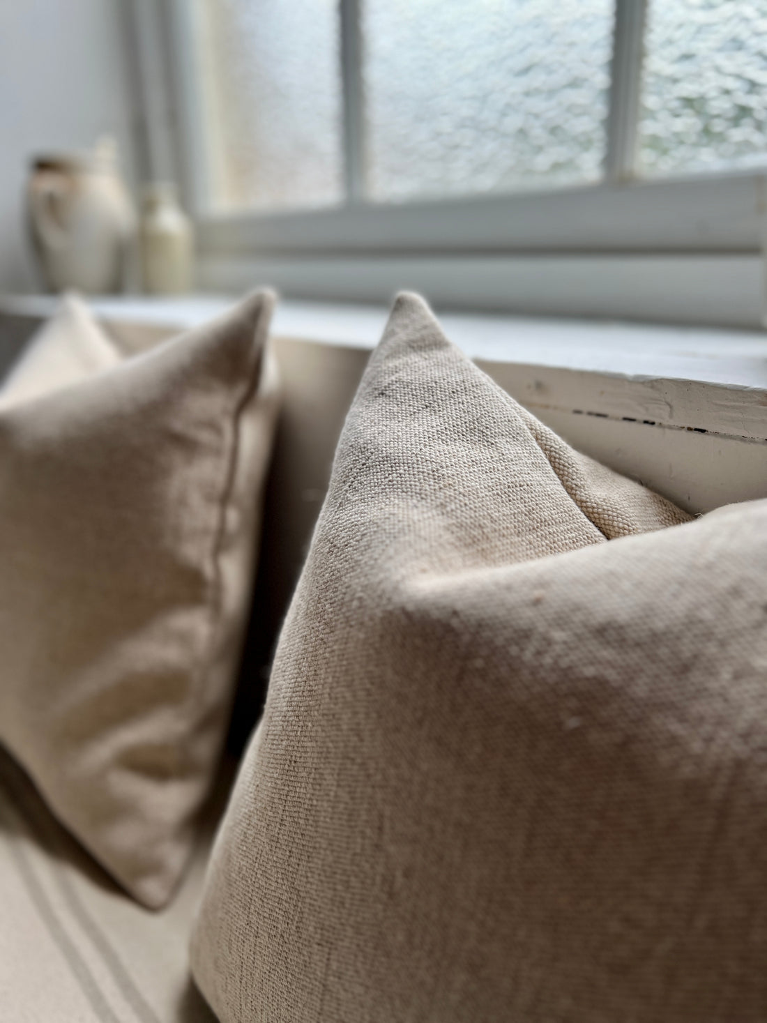 Natural Jute Grainsack Fabric Sample