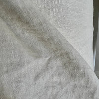 Double Width Italien Woven Linen + Hemp - Soft White
