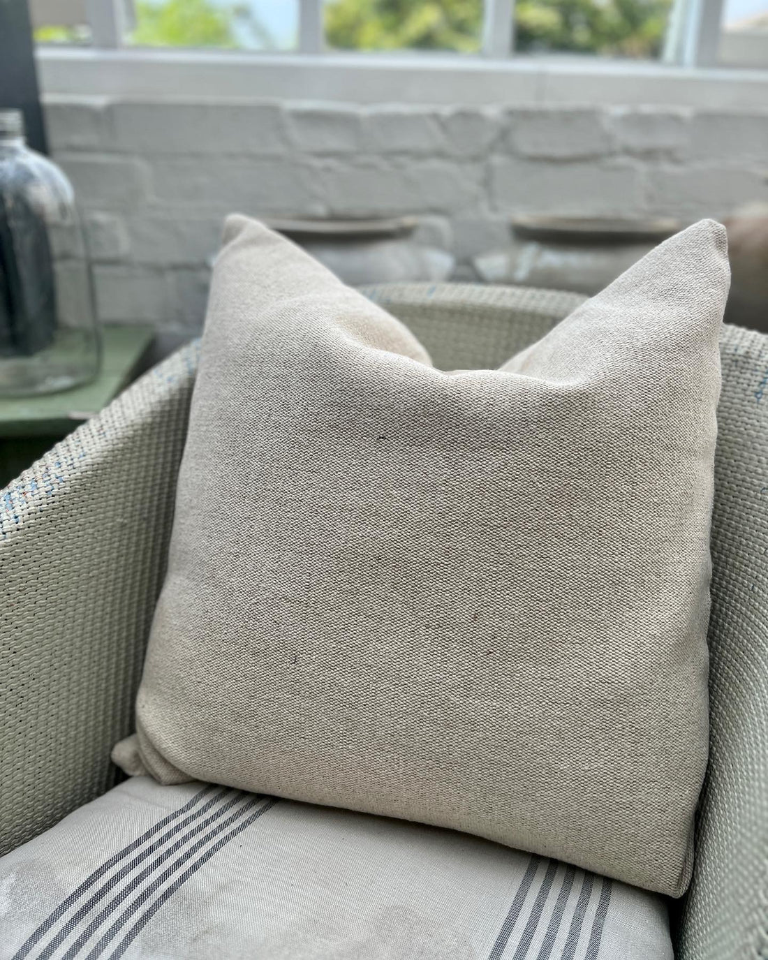 Natural Jute Grainsack Fabric Sample