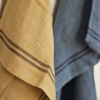 French Country Linen Teatowel - Straw