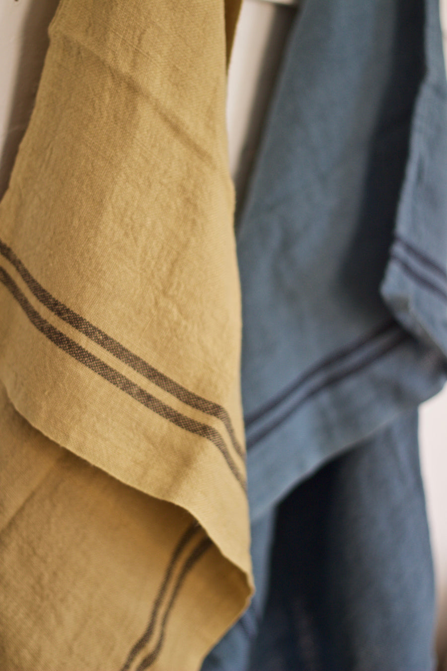 French Country Linen Teatowel - Straw