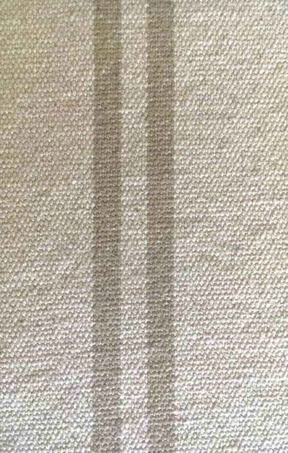 Rustic Natural Stripe Grainsack Placemat