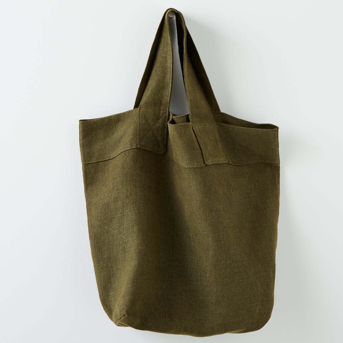 Linen sales shopper bag