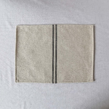 Recycled French Stripe Grainsack Placemat
