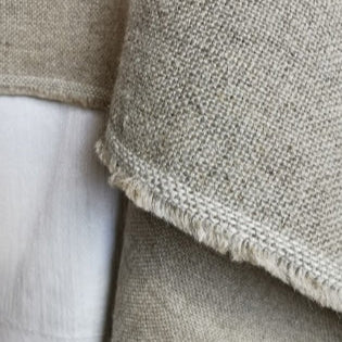French Rustic Country Linen Tablerunner
