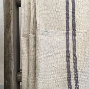 Rustic Grey Stripe Grainsack Ovengloves