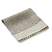 French Woven Linen Stitched Napkin - Oxide
